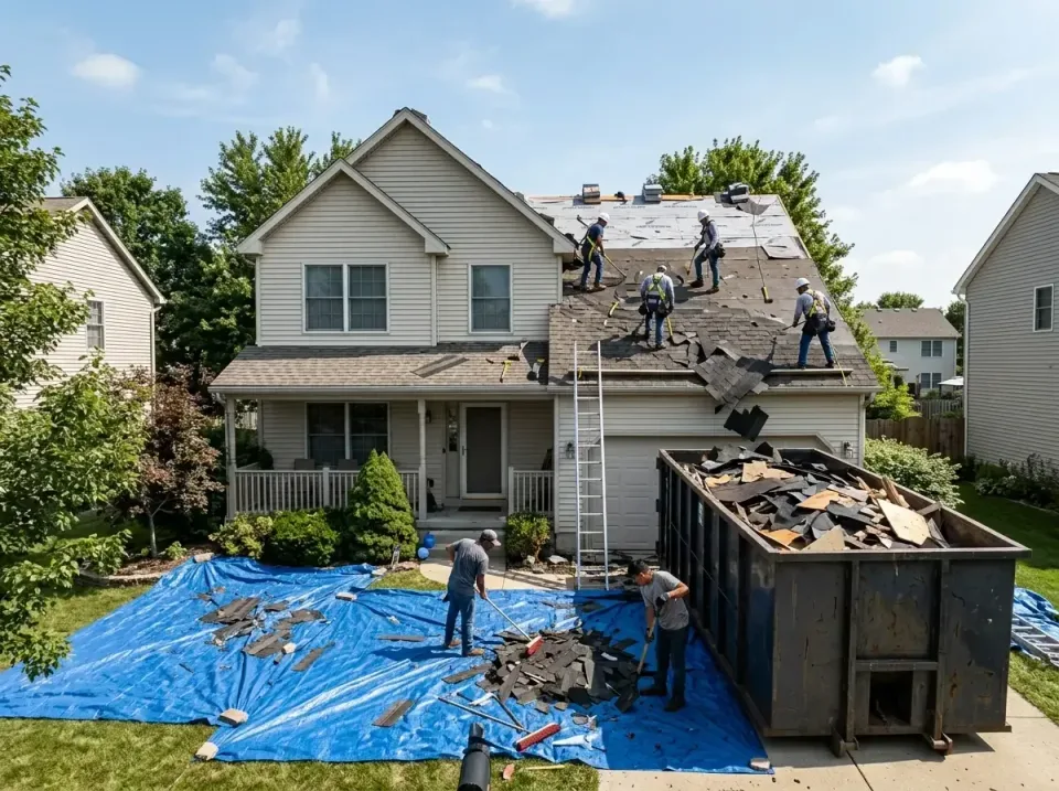 roof-replacement-debris-remova-004 — frequently asked questions, Cheapest Dumpster Rentals in Virginia Gardens, FL